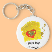 cheeze luv keychains