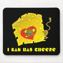 cheeze luv mousepads