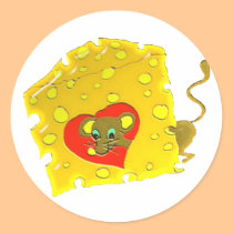 cheeze luv stickers