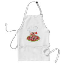 Chef and Pizza Aprons