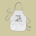 Chef aprons funny for kids custom cartoon slug by monsterzoo Chef aprons funny for kids custom cartoon slug