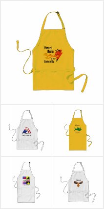 Chef baker BBQ grill master aprons