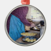 Chef - Baker - Preparing Dinner Ornaments
