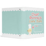 Chef Bunny's Cook Book Binder