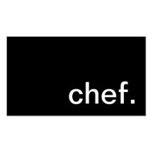 Chef Business Card