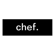 Chef Business Card