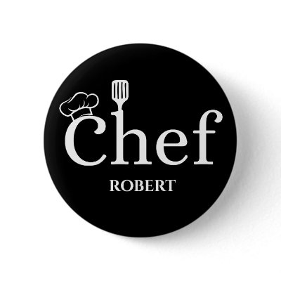 Chef Button by cooltees