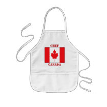 Chef Canada Apron by writepeople Chef Canada Apron
