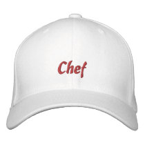 Chef Cap / Hat embroidered hats