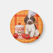 Chef Cocker Spaniel Fridge Magnet