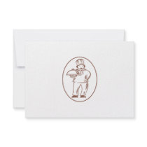 Chef Cook Baker Holding Dish Platter