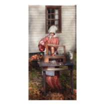 Chef - Coring Apples photo cards by suburbanscenes Chef - Coring Apples photo cards