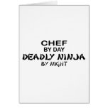 Chef Deadly Ninja by Night Cards