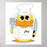 Chef Duck posters