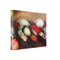 Chef - Food - Oh, I had sushi last night canvas prints