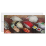 Chef - Food - Oh, I had sushi last night rack cards