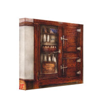 Chef - Fridge - The ice chest canvas prints