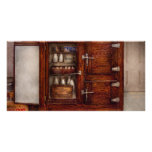 Chef - Fridge - The ice chest Custom Photo Card