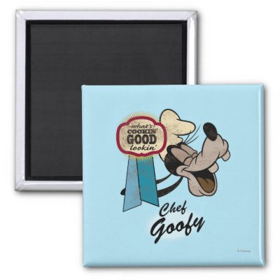 Chef Goofy magnets