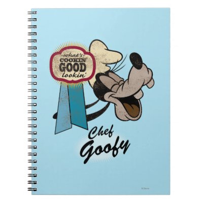 Chef Goofy notebooks