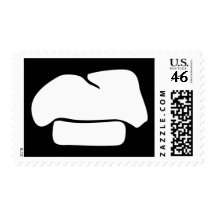 chef hat silhouette postage