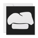 chef hat silhouettes custom announcements