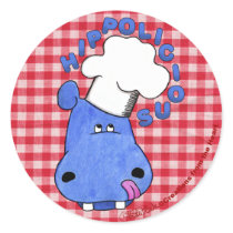 Chef Hippo- Hippolicious stickers