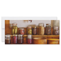 Chef - I love preserving things Rack Card