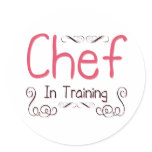 Chef in Training Sticker