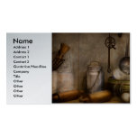 Chef - Ingredients - Breakfast and grandpa's Business Card Template