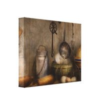 Chef - Ingredients - Breakfast and grandpa's canvas prints