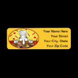 Chef Kilroy Address Label
