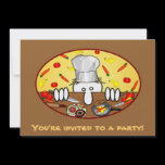 Chef Kilroy Invitations invitations