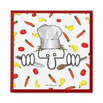 Chef Kilroy Magnet 2