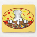 Chef Kilroy Mousepad mousepads