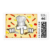 Chef Kilroy Postage 1 postage