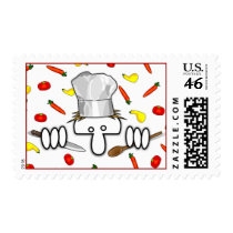 Chef Kilroy Postage 2 postage