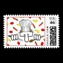 Chef Kilroy Postage 2