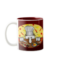 Chef Kilroy Tomato Mug by kilroyworld Chef Kilroy Tomato Mug