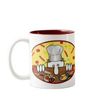 Chef Kilroy White Mug by kilroyworld Chef Kilroy White Mug