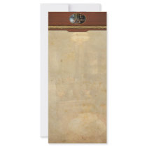 Chef - Kitchen - 1908 kitchen Rack Card Design