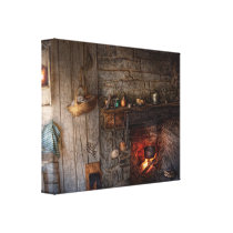Chef - Kitchen - Home for the holidays canvas prints