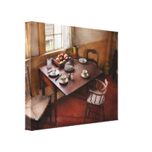 Chef - Kitchen - Kids breakfast is ready  Stretched Canvas Print