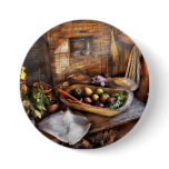 Chef - Kitchen - The start of a healthy meal Button