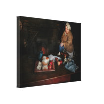 Chef - Kitchen - Today's menu canvas prints