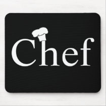 Chef Mousepad by cooltees Chef Mousepad