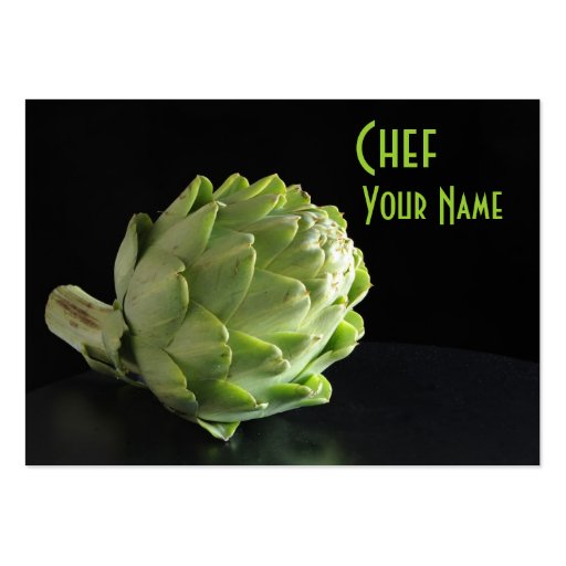 Chef nutrition dietitian business cards