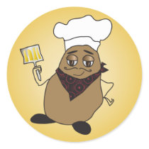 Chef Potato Stickers. by dianades Chef Potato Stickers.