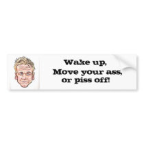 Chef Ramsay Bumper Sticker bumper stickers