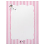 Chef Recipe Letterhead Personalized Stationery